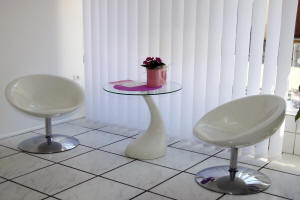 Der Wartebereich von Body&Style